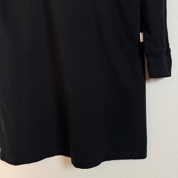 Province of Canada Black Mock Neck Jersey Knit Dress Size Small Made in Canada - Picture 13 of 16